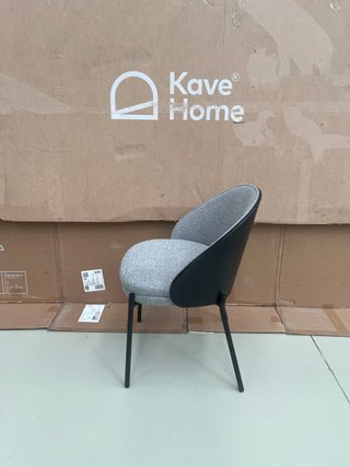 Sedia Eamy Kave Home grigio chiaro