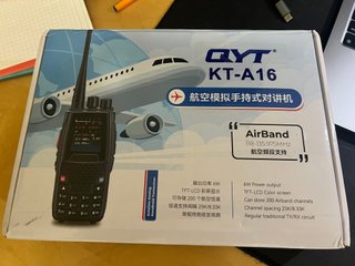 Radio Aviación QYT KT-A16 AirBand 118-135 y Regalo