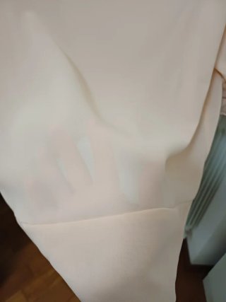 Blusa elegante color albicocca