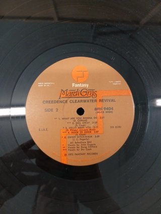 Creedence Clearwater Revival Mardi Gras LP 1972