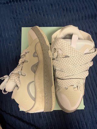 Zapatillas Lanvin Beige/Gris Talla 43