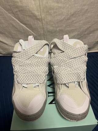 Zapatillas Lanvin Beige/Gris Talla 43