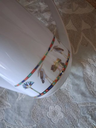 Teiera Rosenthal in porcellana decorata