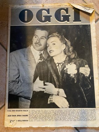 Lotto 6 Riviste d'Epoca Anni '50 - OGGI + La Setti