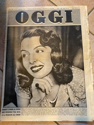 Lotto 6 Riviste d'Epoca Anni '50 - OGGI + La Setti