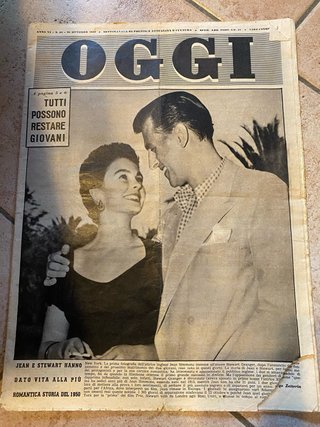 Lotto 6 Riviste d'Epoca Anni '50 - OGGI + La Setti