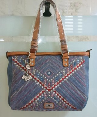 Bolso Tote Dogsbybeluchi bordado
