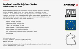 Retrovisores Puig 9691N Moto Grand Tracker