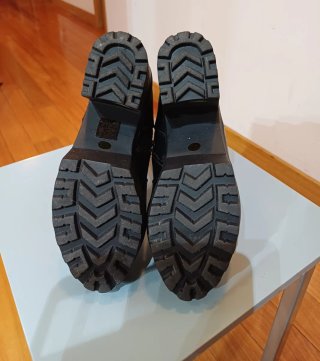 Botas negras plataforma tacón