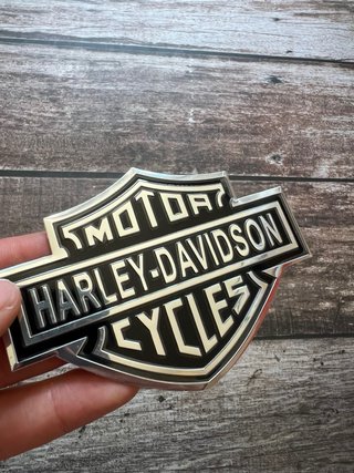 2 EMBLEMAS HARLEY-DAVIDSON MOTORCYCLES MOTO LOGO