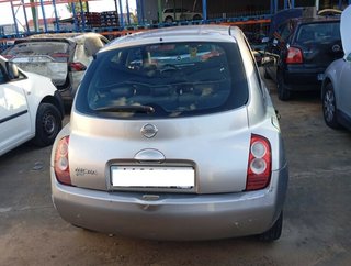 Nissan 475784 paragolpes tras micra (k12e) acenta