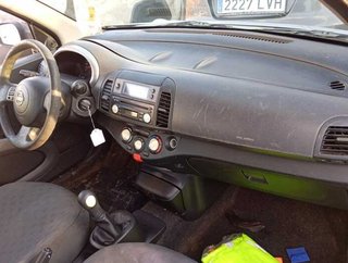 Nissan 475784 paragolpes tras micra (k12e) acenta