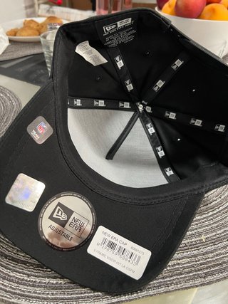 Gorra New Era Raiders Negra y Blanca