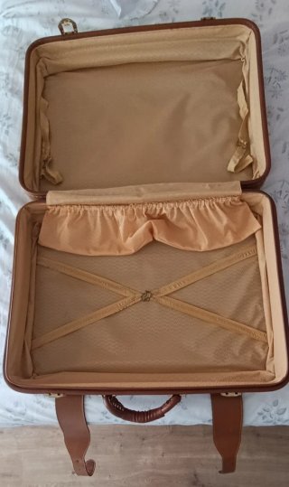 Maleta Vintage Marrón Años 90