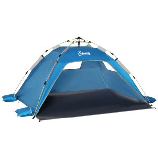 Carpa Playa Outsunny 1-2 Personas Azul