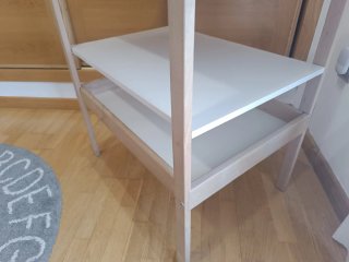 Cambiador Ikea con colchoneta