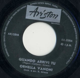 Ornella Vanoni Una Ragione Di Più 7" 45 RPM