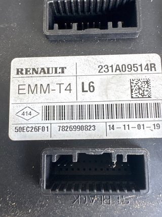 Centralita Renault EMM-T4 L6 :  231A09514R.