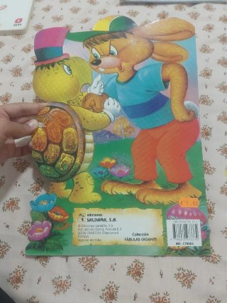 LIBRO CUENTOS 22X32 COL FABULAS GIGANTES