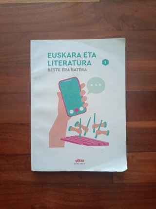 Libro euskera y literatura 1 bachiller
