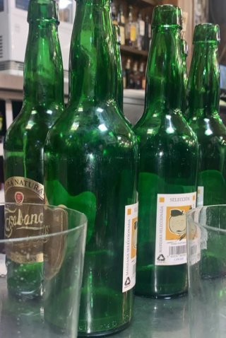 Botellas de sidra vacías 50 und