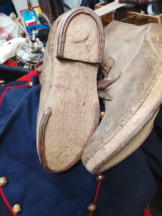 Botas vintage años 40