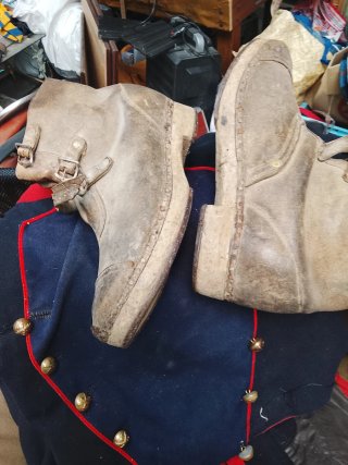 Botas vintage años 40