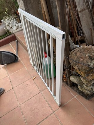 Valla de seguridad para escaleras