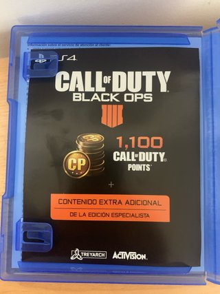 Call of Duty Black Ops 4 PS4