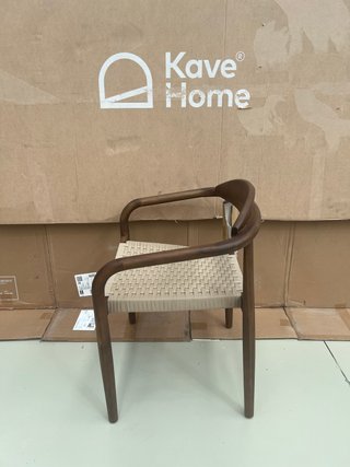 Sedia Nina Kave Home legno massello acacia