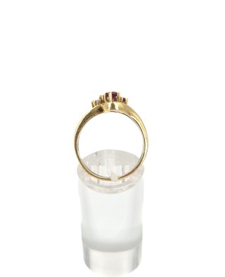 048-01-00214 Anillo Oro Bicolor 18K con Diamantes