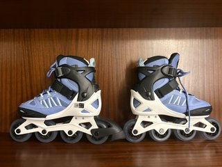 Kit patines rodilleras y casco nuevos decathlon