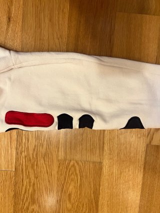 Sudadera Fila Blanca Logo Grande Talla M