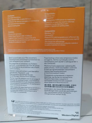Disco Duro WD My Passport 5TB Portátil externo