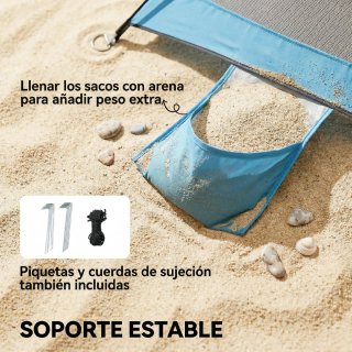 Carpa Playa 2-3 Personas