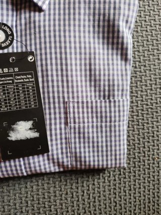 Camisa Cedar Wood State L Manga Larga Cuadros