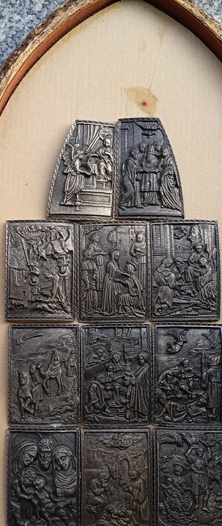 Icono religioso antiguo