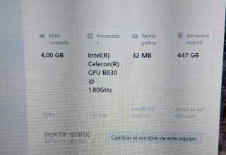 Portátil Toshiba Satellite C850-196 Negro