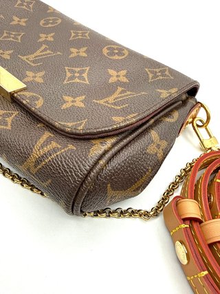 Bolso Louis Vuitton Favorite Marrón Dorado