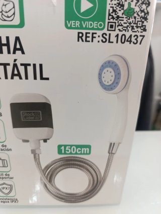 Ducha Portátil Stock Líder Carga USB
