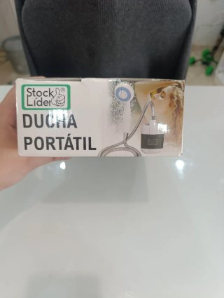 Ducha Portátil Stock Líder Carga USB