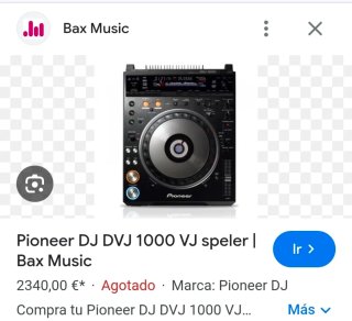 2 x Pioneer DVJ-1000 con cajas