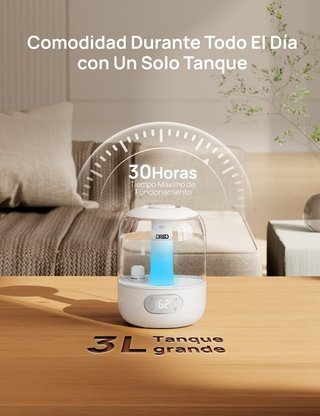 DREO B0DF2Y9SH4 humidificador 3L ultrasónico