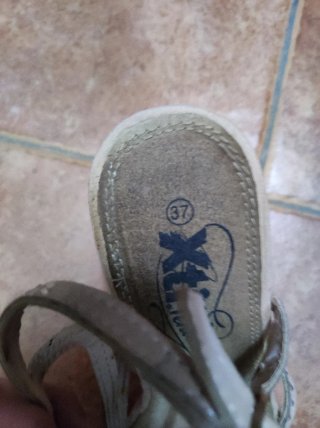 Sandalias Xti Tacón Plataforma Brillantes 37