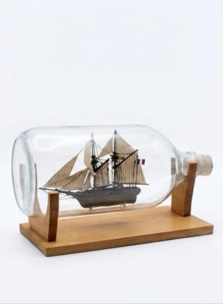 Barcos en Botella Decorativos