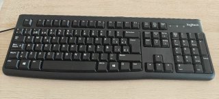 Teclado Logitech Negro Ordenador