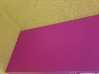 Estante de pared fucsia