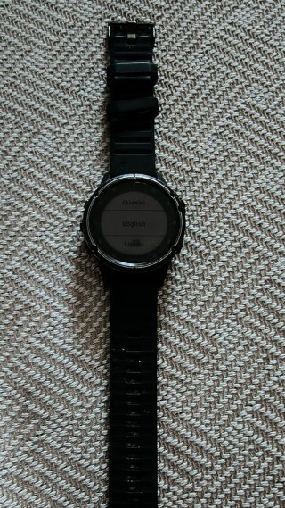Garmin Fenix 5 Plus correa negra