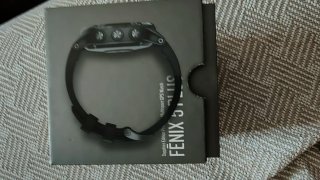 Garmin Fenix 5 Plus correa negra