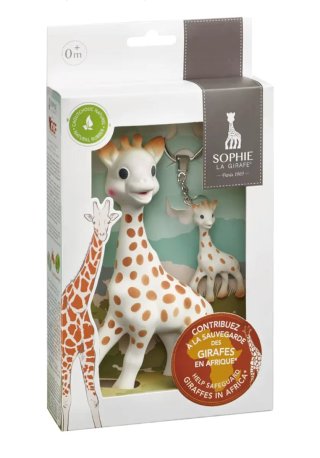 Mordedor Sophie La Girafe + llavero